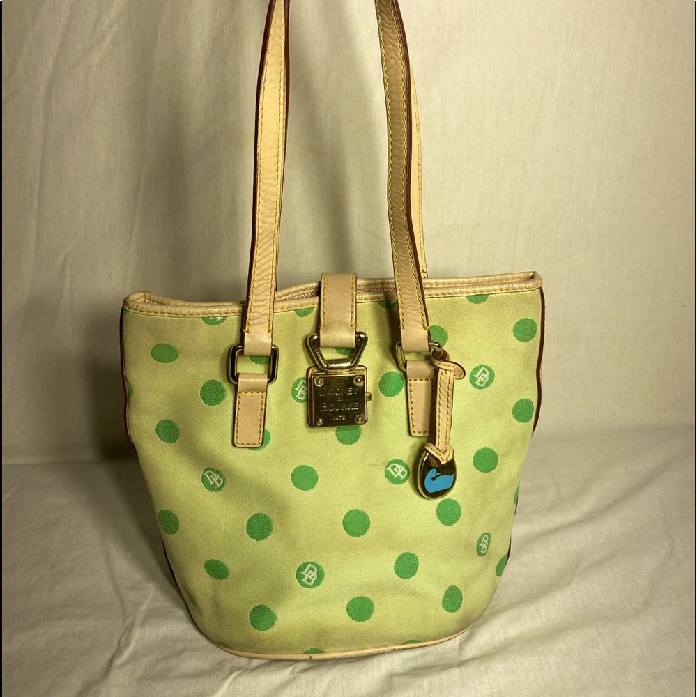 Dooney & Bourke small cloth bag. Great for vacation and weekend get away.